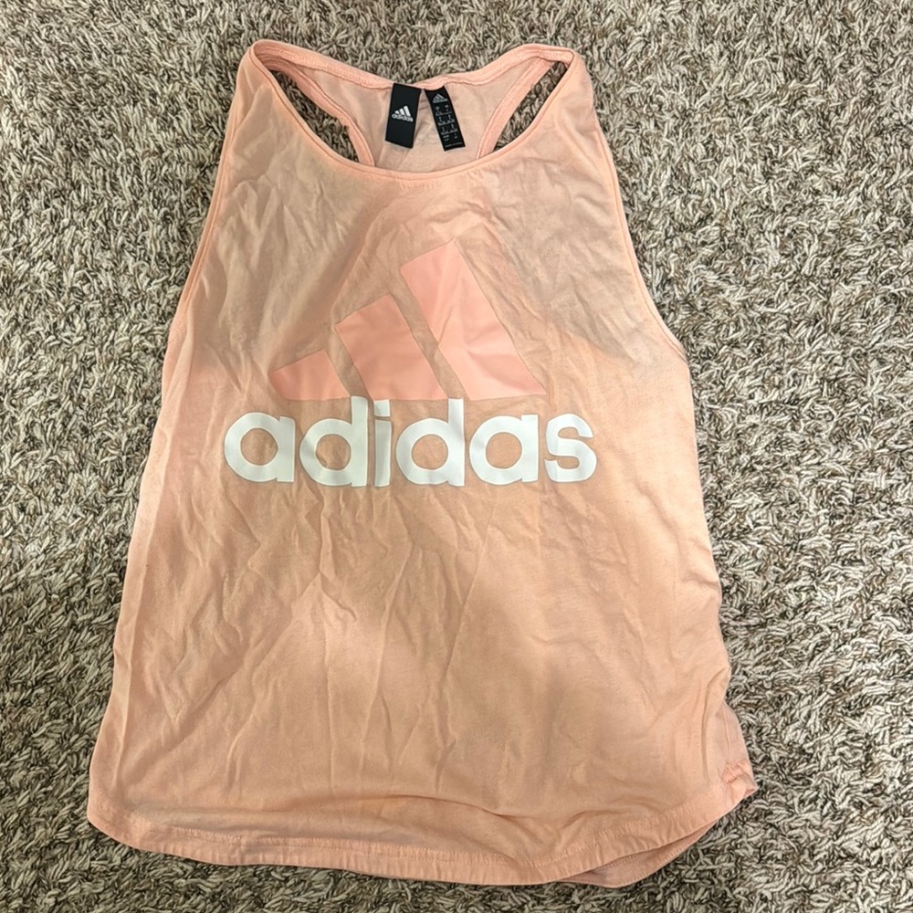 Adidas Peach Tank Top